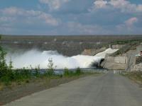 Курейская ГЭС  Июнь 2005 год